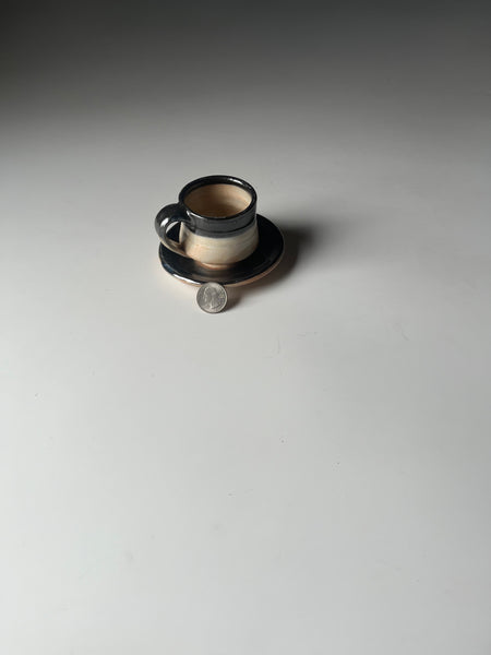 Espresso cup and saucer