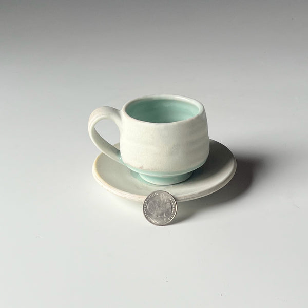 Espresso cup and saucer