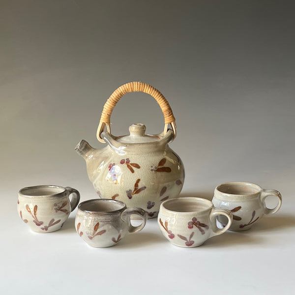 Porcelain teapot