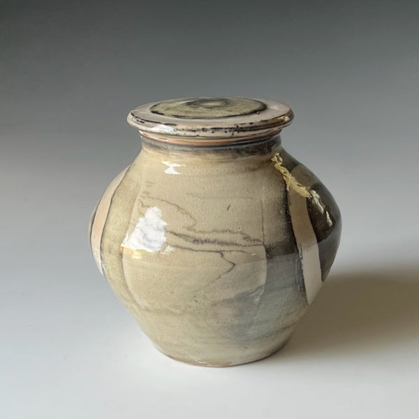 Large covered Jar